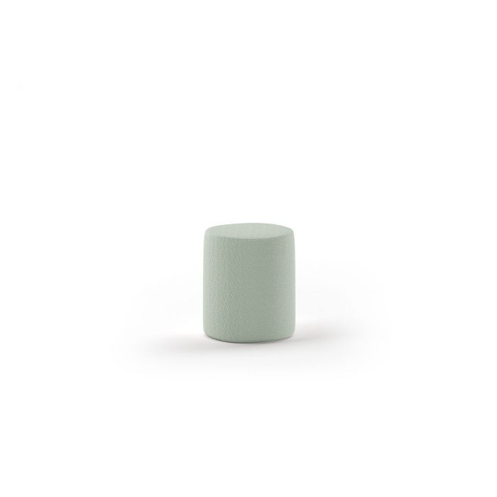 Moon hocker boucle gruen