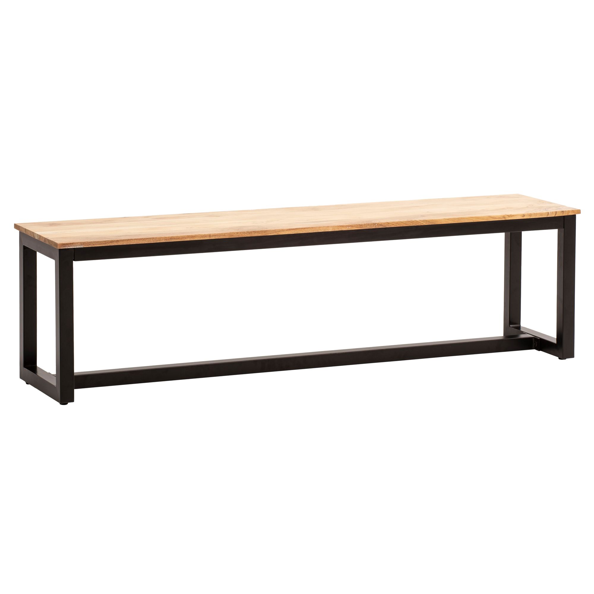 Wohnling esszimmerbank akazie massivholz 120 cm sitzbank essbank loft klein 