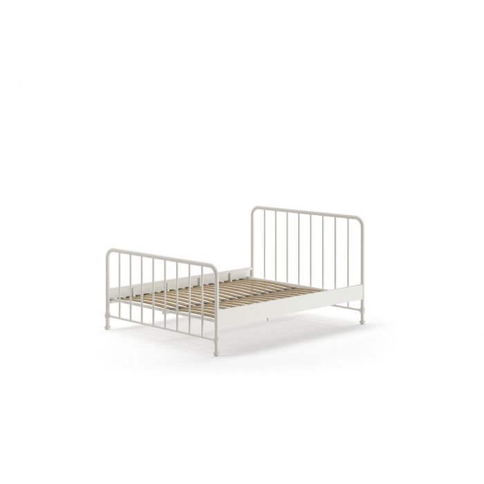 Bronxx bett weiss matte 160x200cm