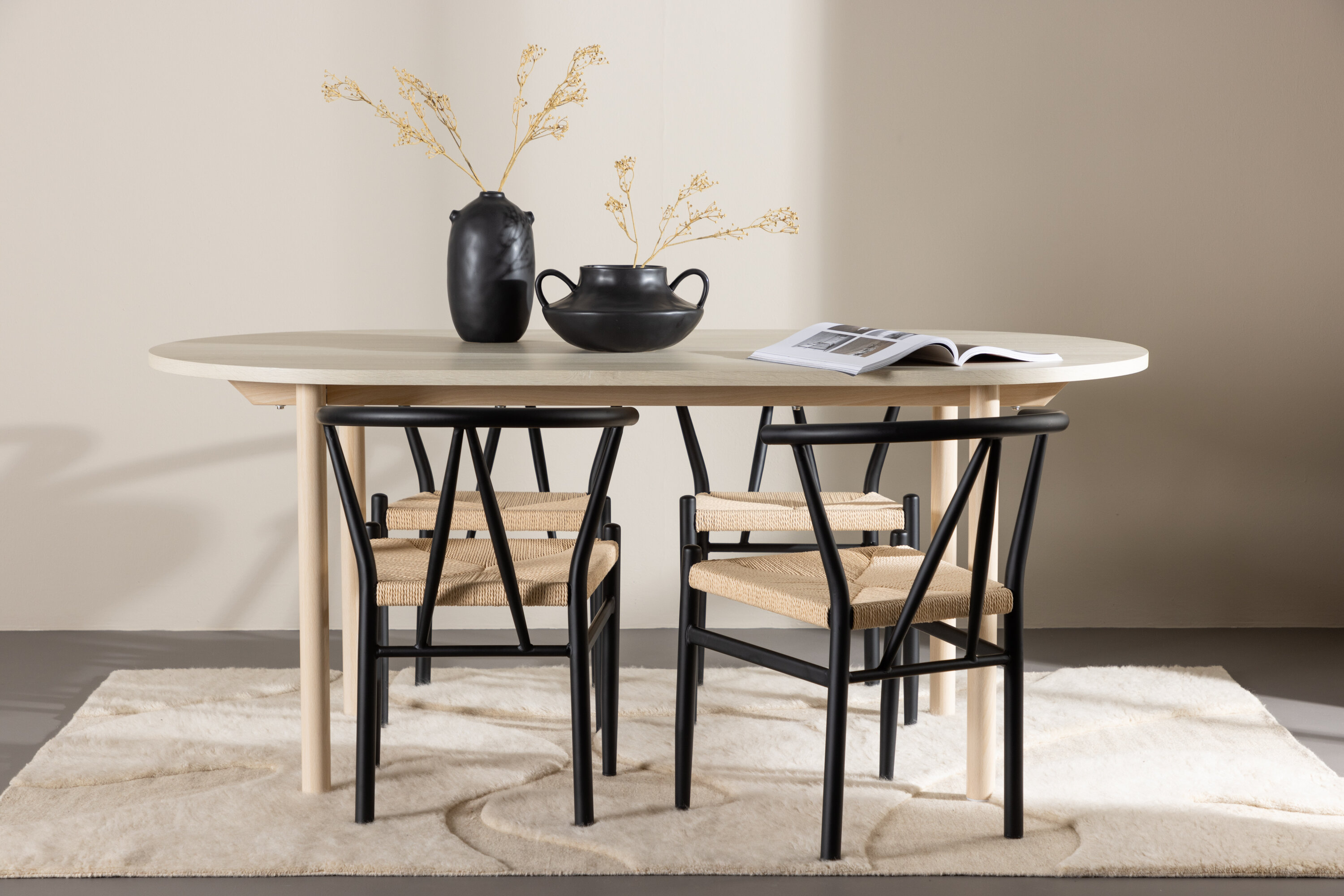 Andy Esstisch mit Alfons Esszimmerstuhl