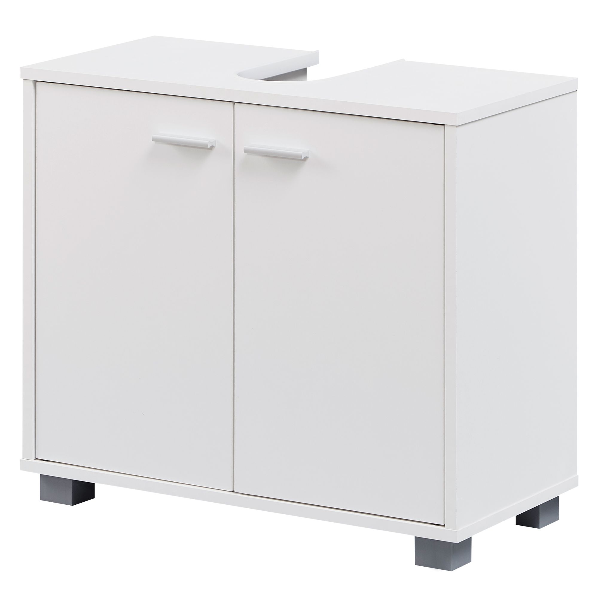 Wohnling waschbeckenunterschrank wl1.344 badschrank 60cm waschtischunterschrank